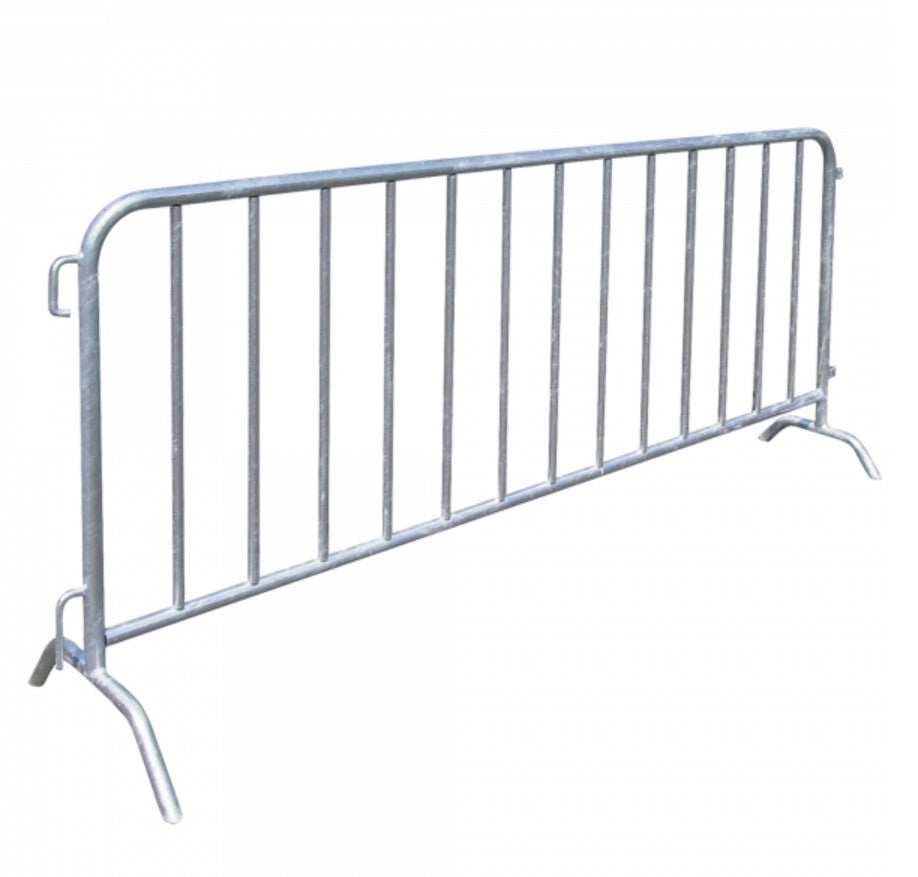 Barrière de chantier galvanisée
