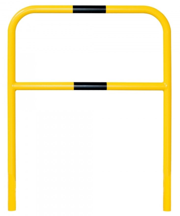 Barrière de sécurité en acier de 1300x1000mm à emboîter.