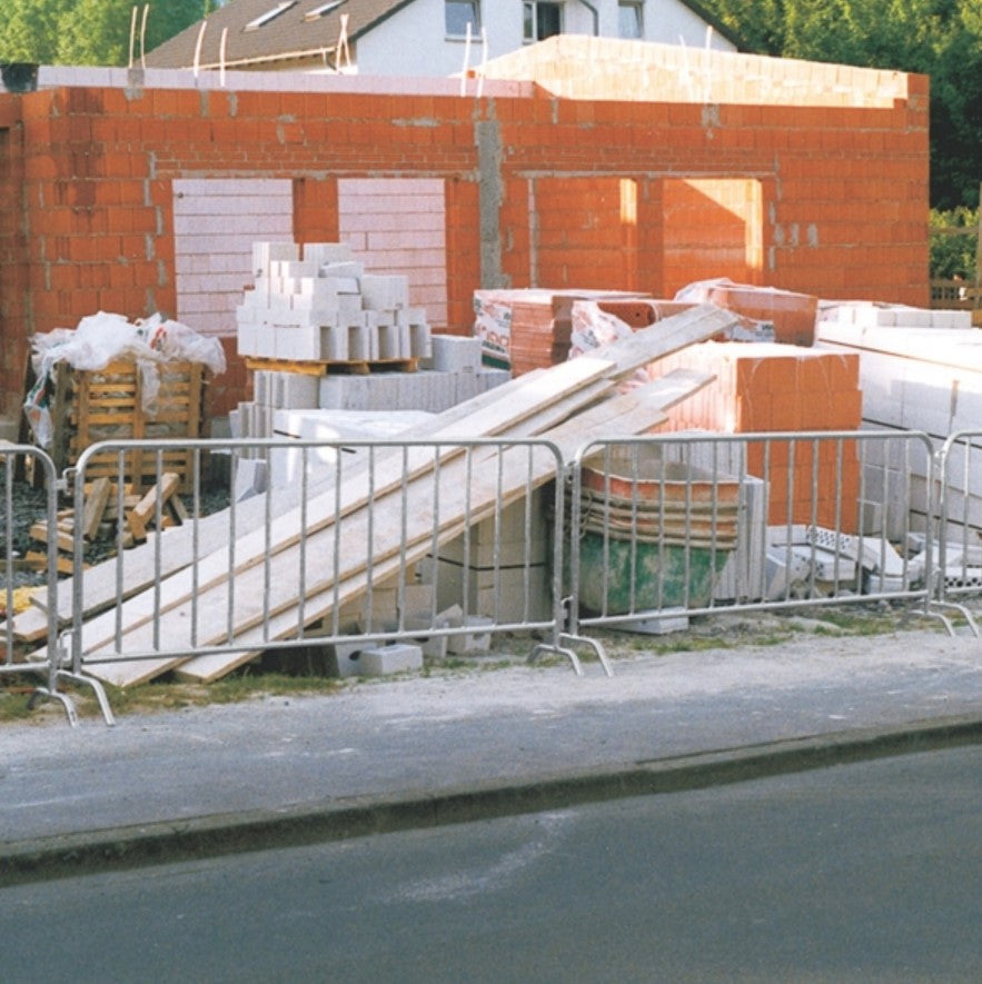 Barrière de chantier galvanisée