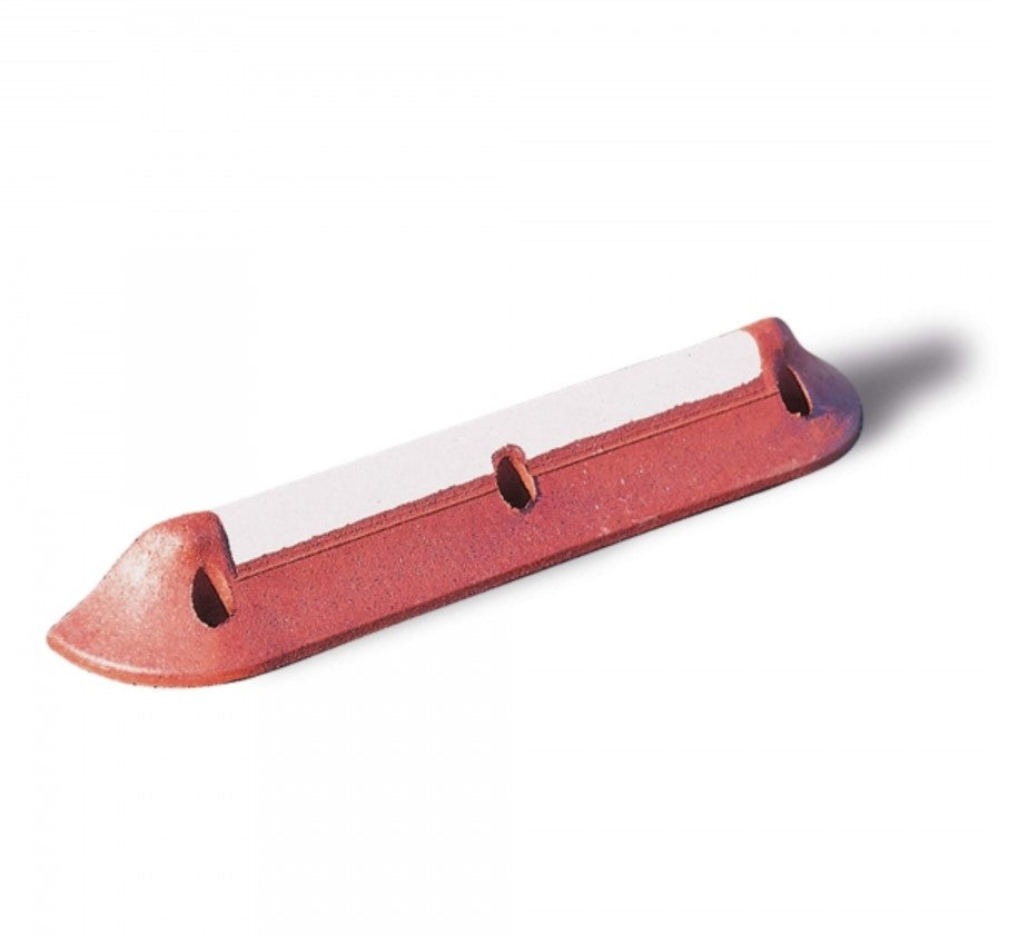 Butoir de parking rouge pour voiture
