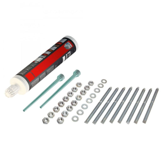 KIT CHEVILLAGE CHIMIQUE 8 ANCRAGES