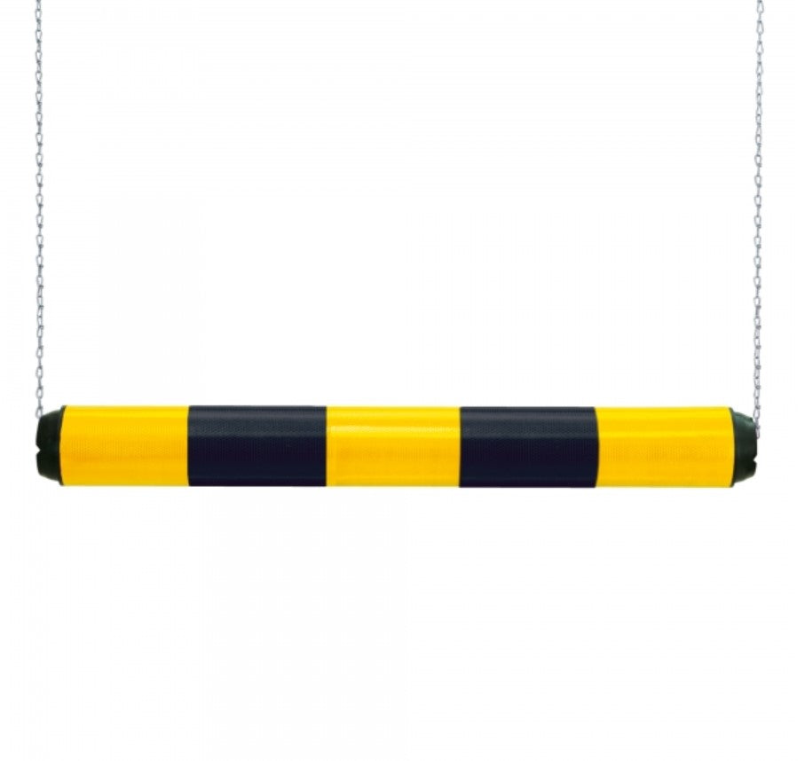 Limiteur de hauteur en plastique noir et jaune
