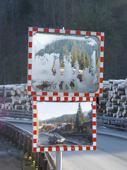 Miroir de sécurité anti-gel