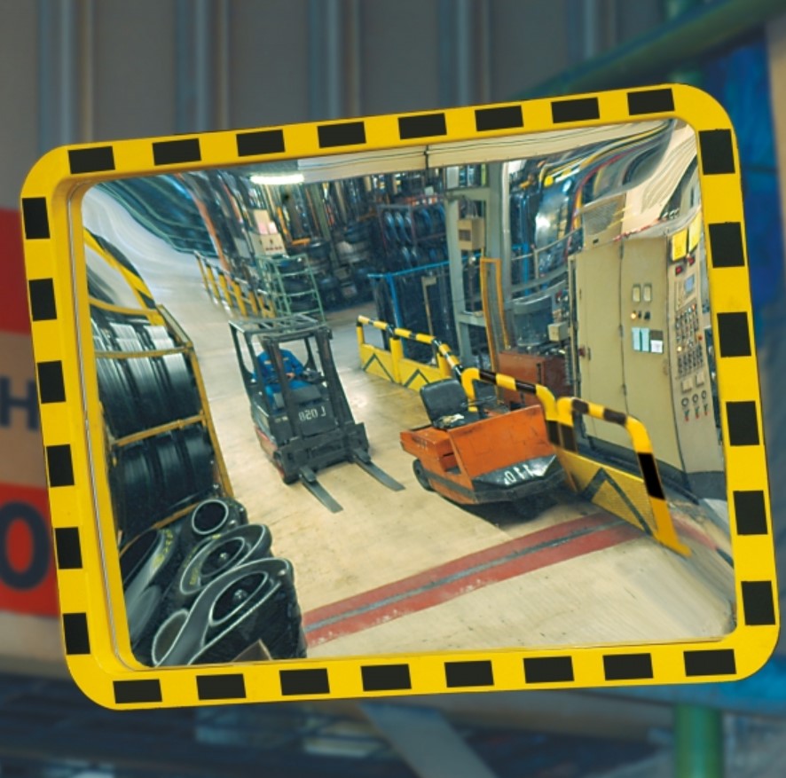 Miroir carré industriel de 800x1000mm