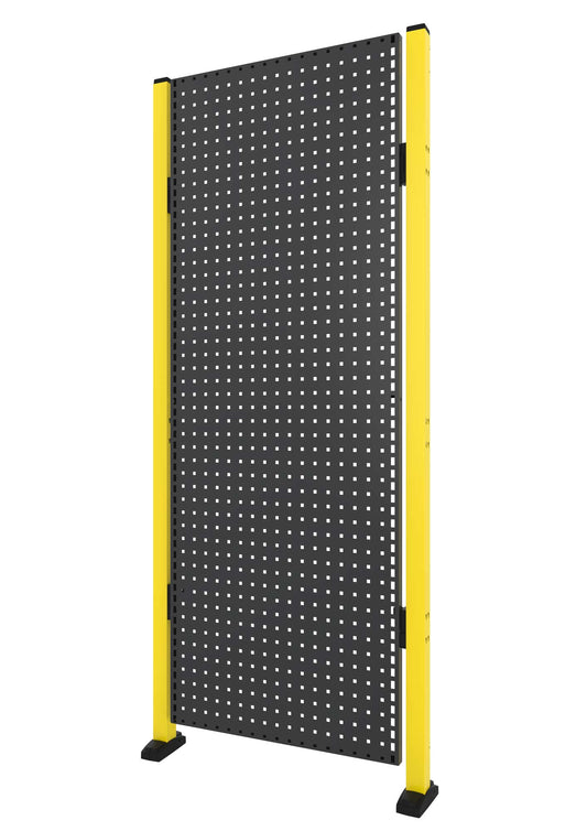 Panneau outil grillagé noir