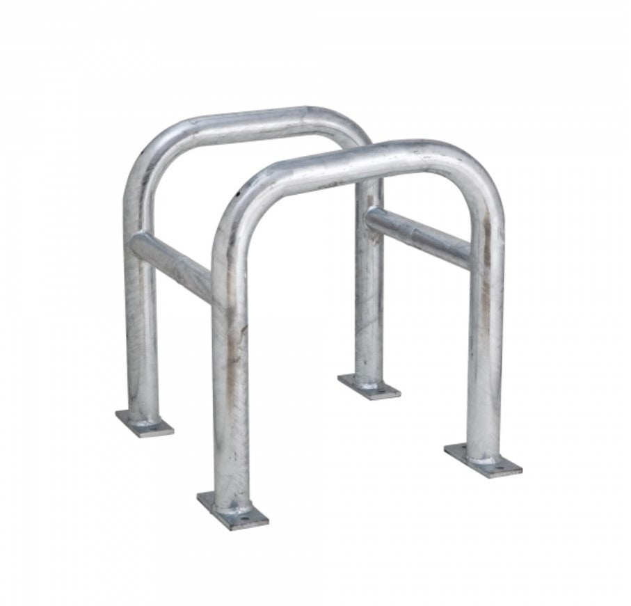 Protection de tuyaux au sol galvanisé de 520mm.