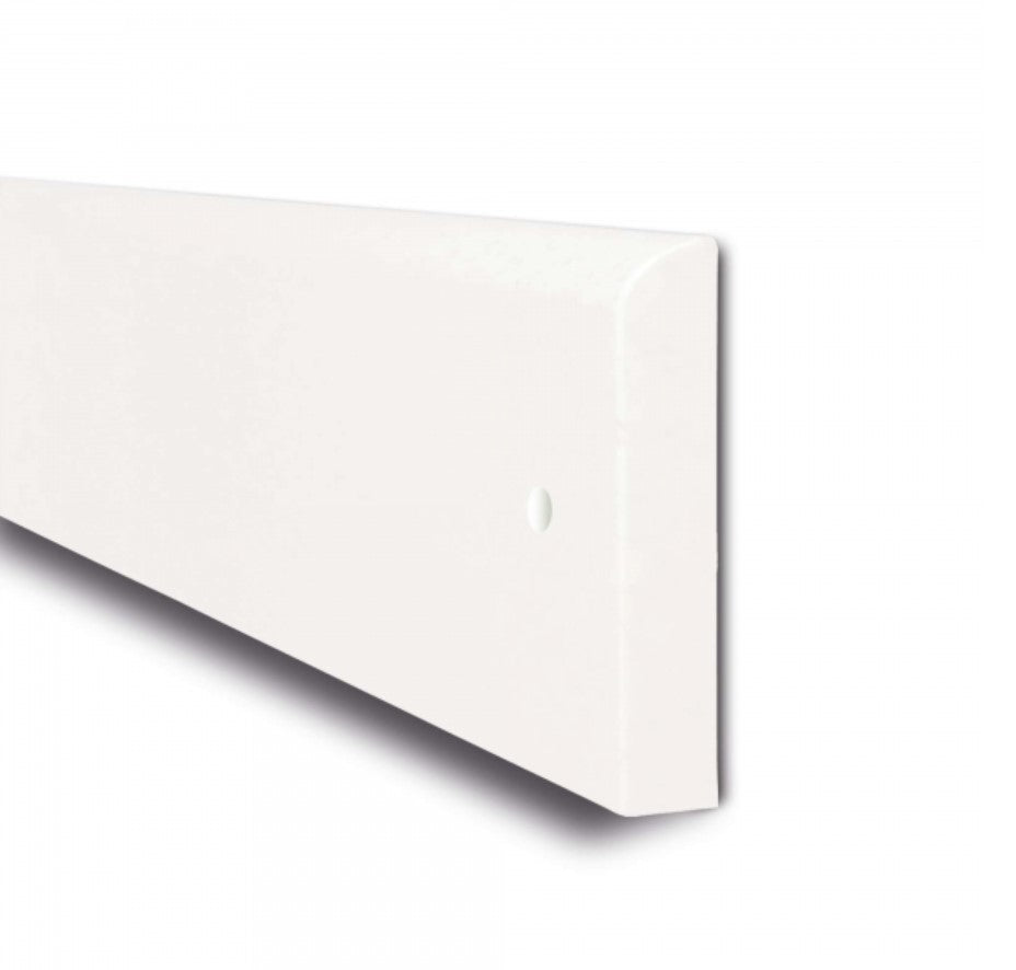 Protection de mur en pvc de 2000mm en blanc.