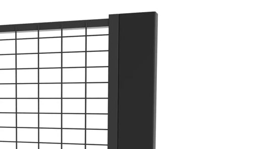 Tôle de remplissage pour panneaux grillagés